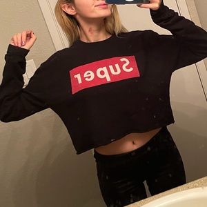 Super Cropped Sweatshirt